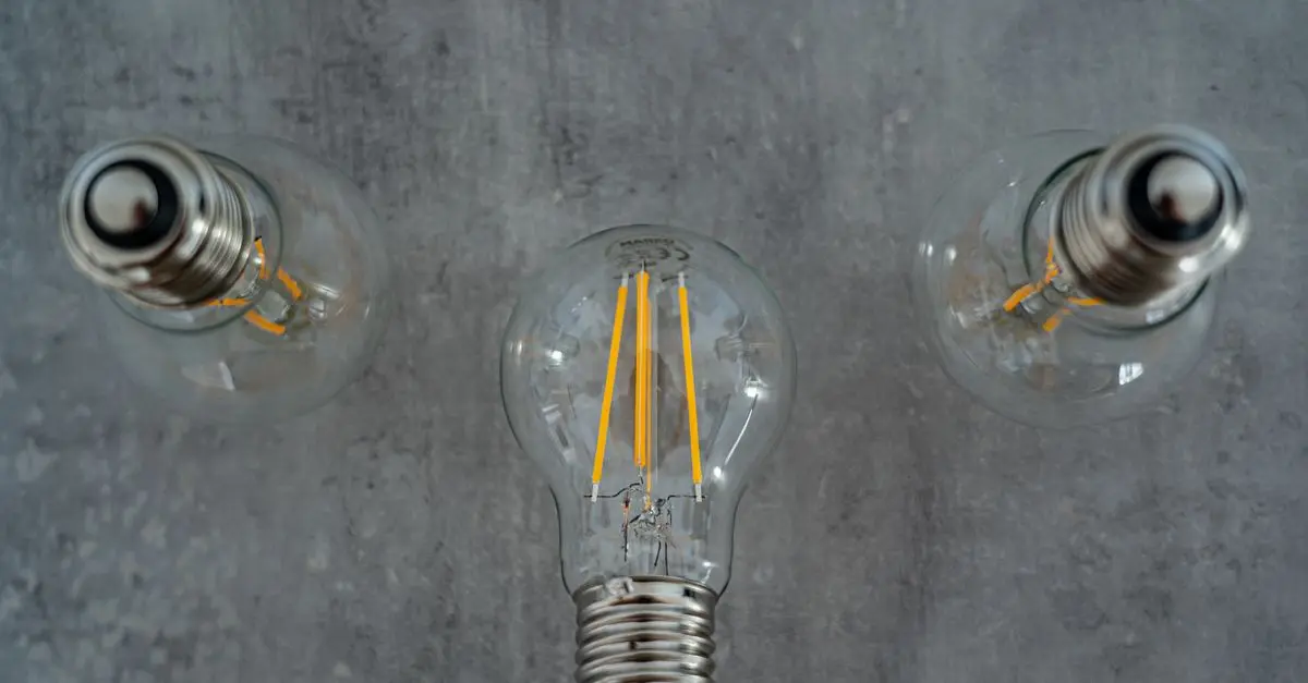 Les variétés d'ampoules pour un éclairage sur mesure